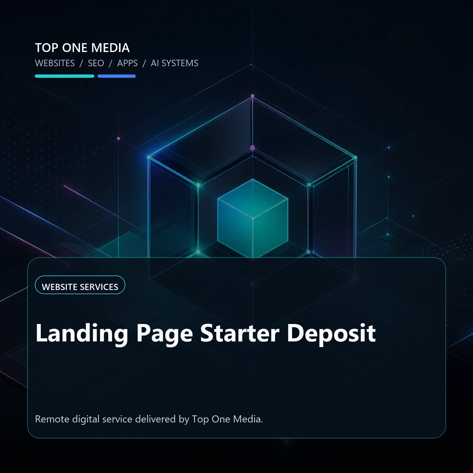 Landing Page Starter Deposit